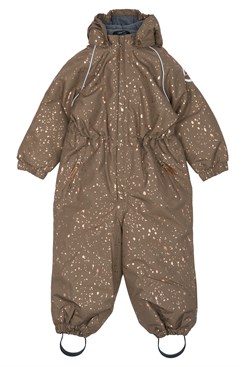 Mikk-Line snowsuit - Chocolate Chip